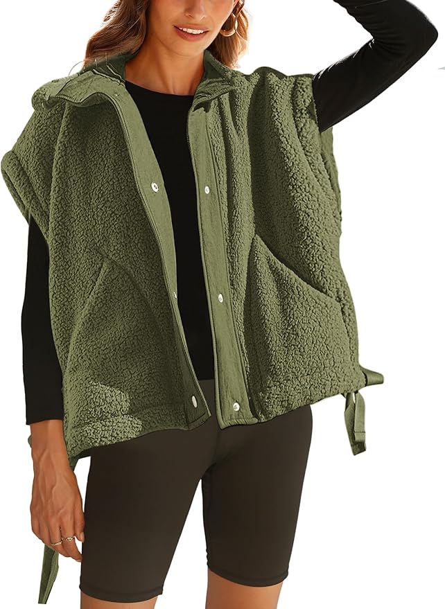 Sherpa Fleece Vest