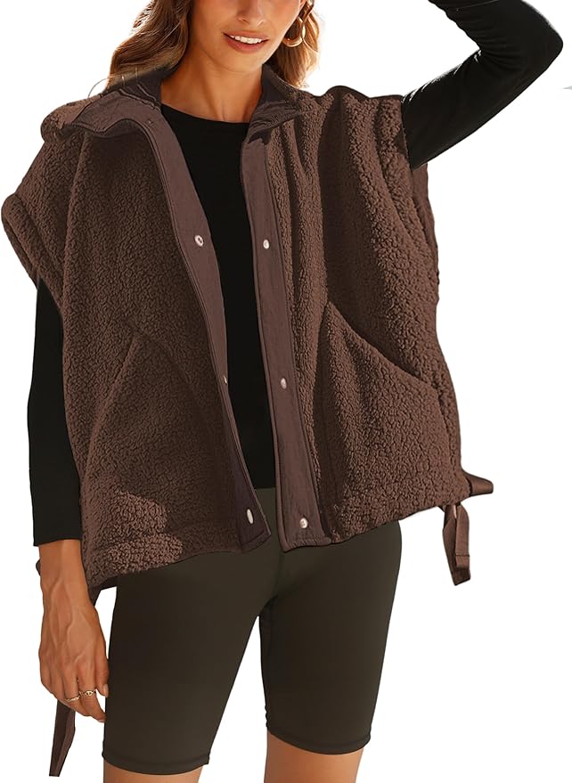 Sherpa Fleece Vest